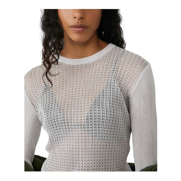 Free People Tops - Nwt Free People H20 Crew Pullover / found moon